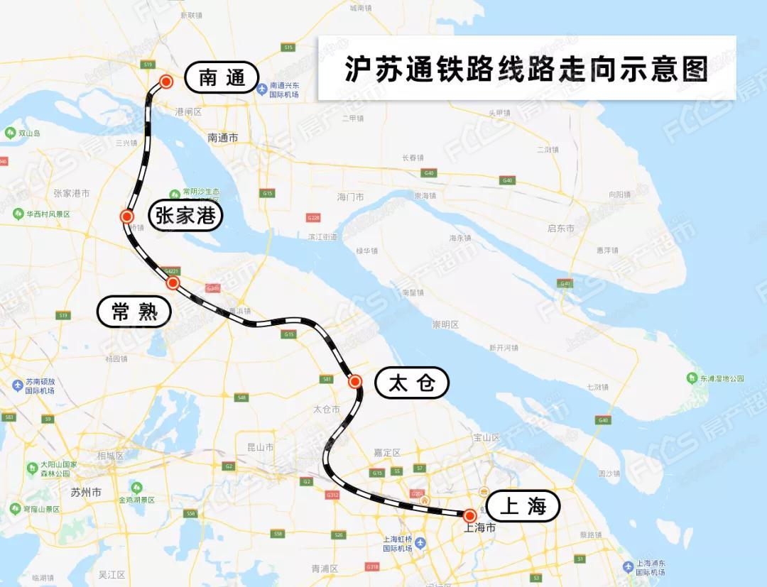 推进崇启铁路建设南通加速融入上海交通网