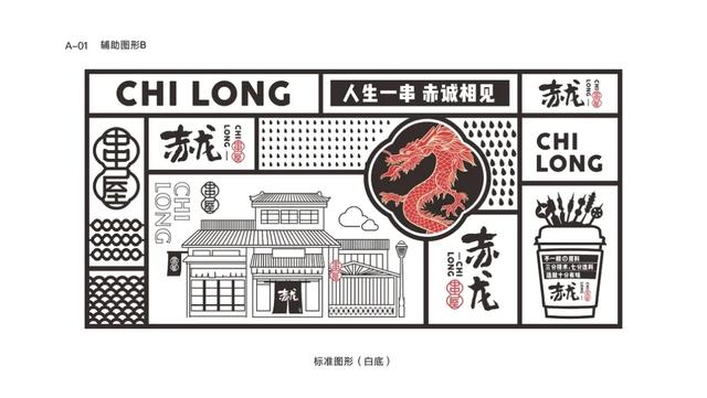 中式和日式传统的碰撞，这组烧烤VI包装设计太凶猛(图24)