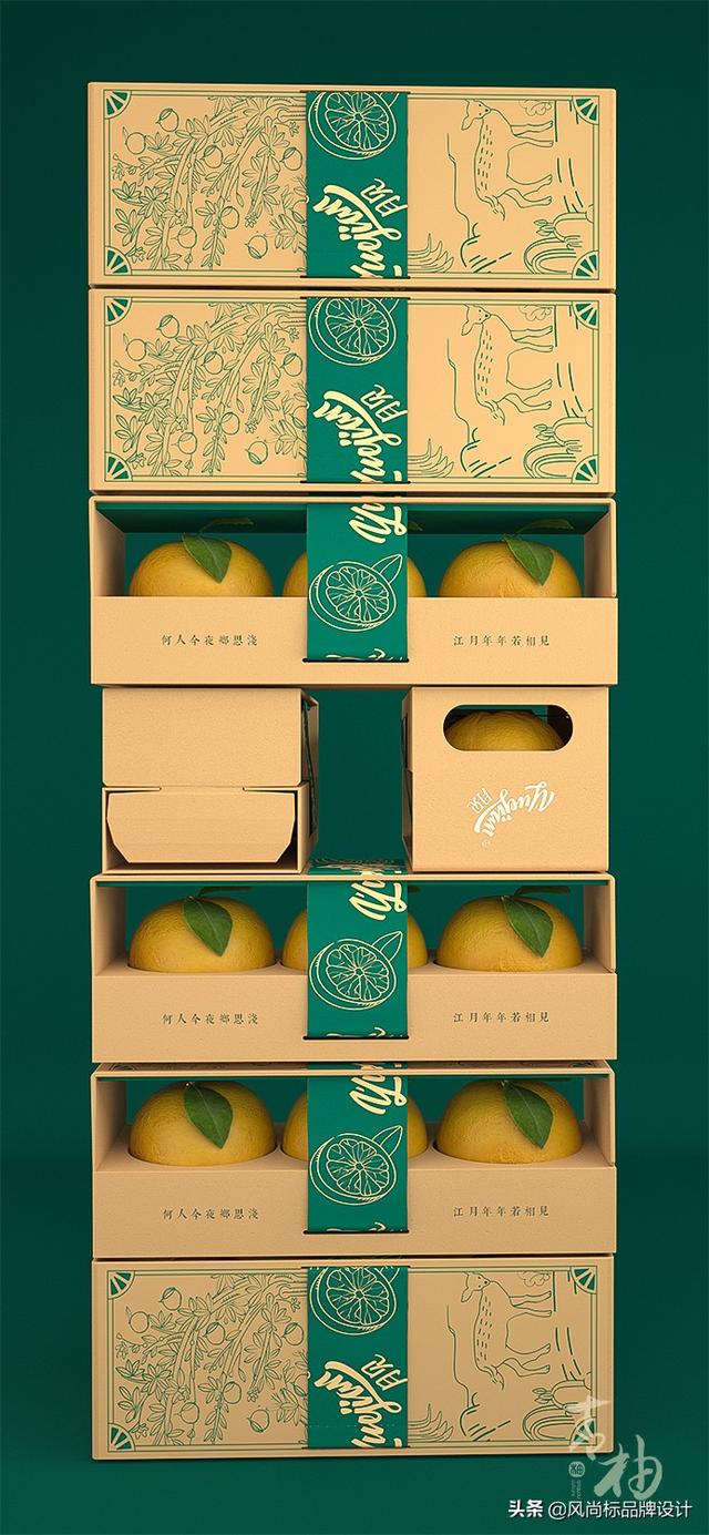 水果柚子品牌包装 设计分享(图17)