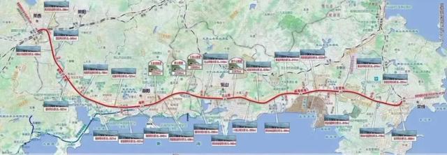 莱荣高铁线路全长192公里,设计时速350公里,途经南海新区设威海南海站