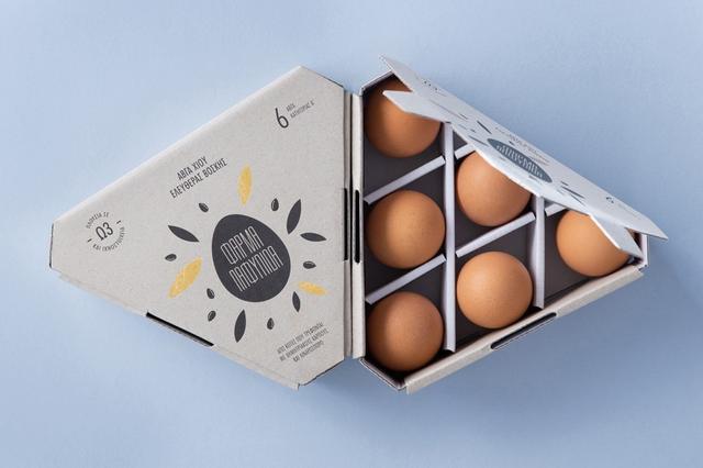 美丽三角！像三明治的鸡蛋盒包装设计(图4)