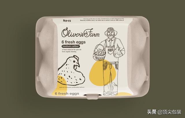Olivers Farm鸡蛋包装盒设计(图5)
