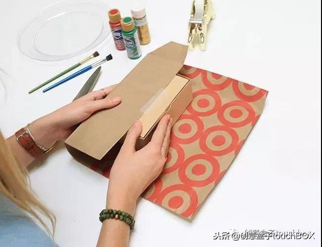 6种礼物盒包装方法教程，所有节日都用得上(图13)