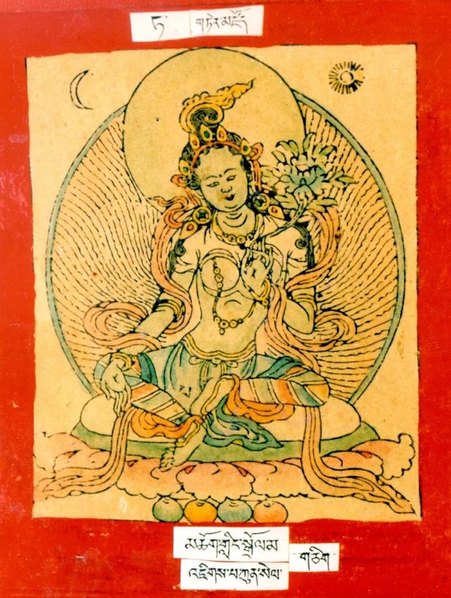 二十一尊度母的心咒、功德、手帜！ 图46