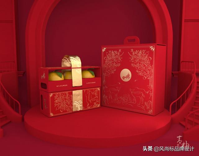 水果柚子品牌包装 设计分享(图1)