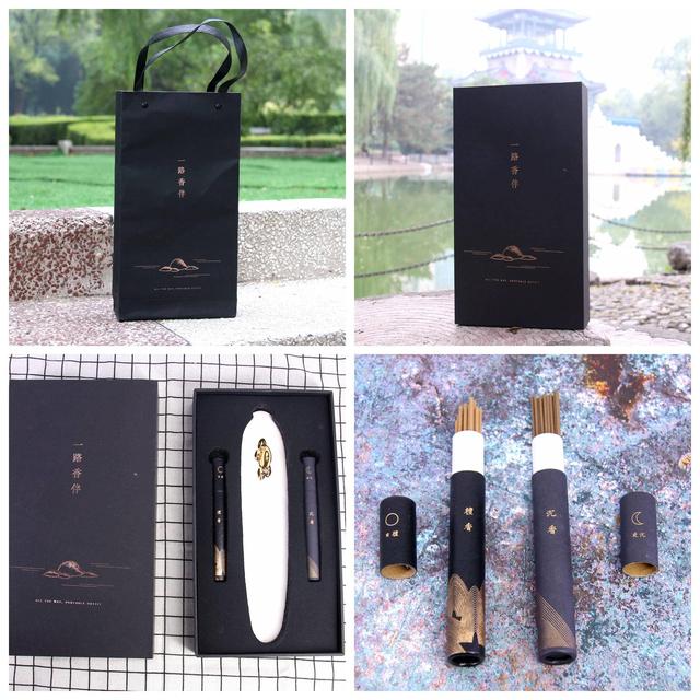 东方之美“中国白”，一缕檀香静自悟，哲选一路香插陶瓷摆件