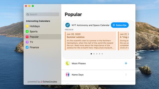 macOS必备软件之高颜值日历「Fantastical」 未分类 第5张