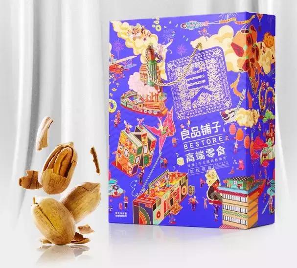 良品铺子、百草味年货礼盒设计，不止吃货，人人看了都想入手(图6)