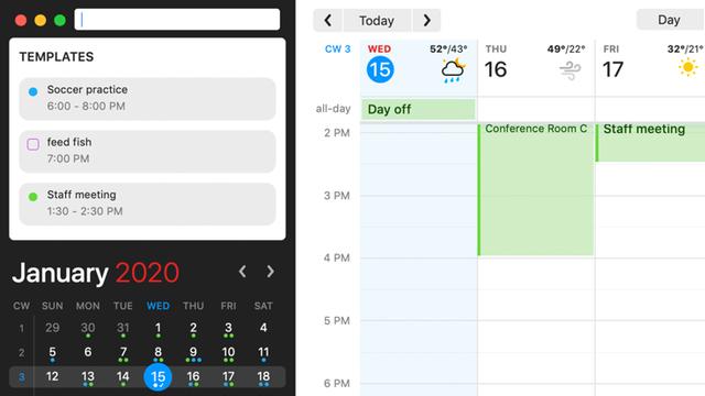 macOS必备软件之高颜值日历「Fantastical」 未分类 第6张