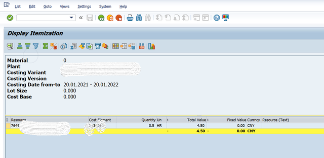 SAP PM 入門系列之19 - IP31 Maintenance Plan Costing