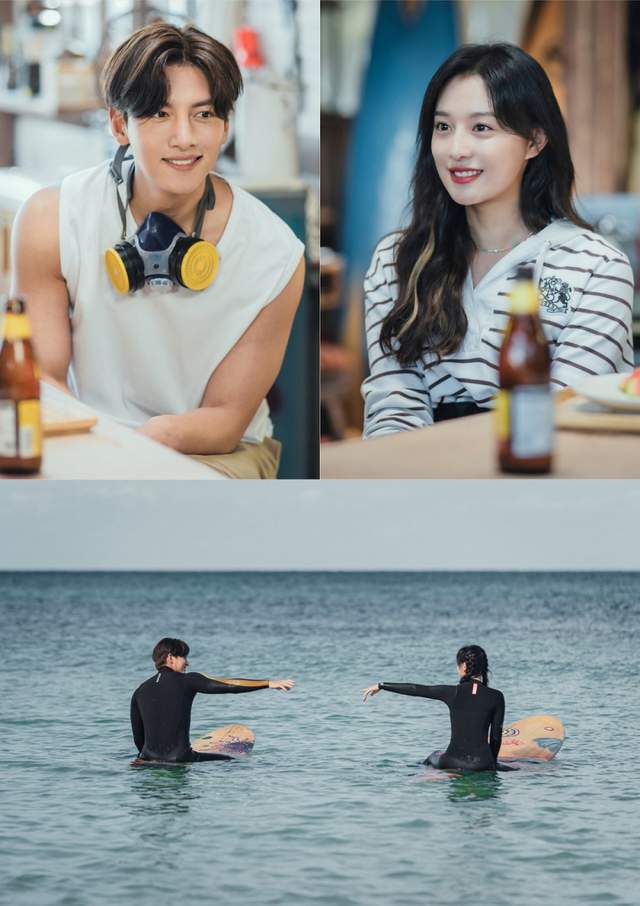 爱在大都会最新剧照池昌旭金智媛湿身kiss诱发心动