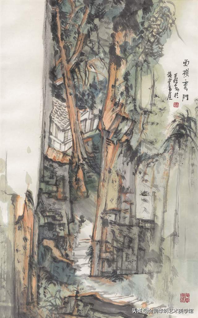 当代水墨名家王保安先生优秀作品（黄山等地写生）赏析系列《三》