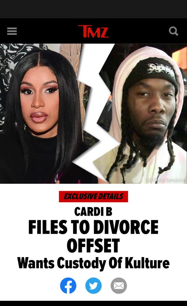 渣男前夫送劳斯莱斯求复合，Cardi B激动地当场抖屁股…