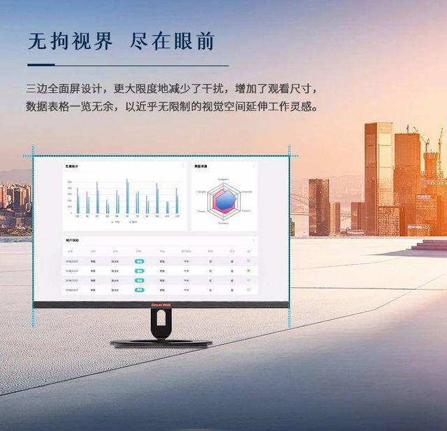 工作、学习、游戏小帮手——Great Wall 248E1HID显示器