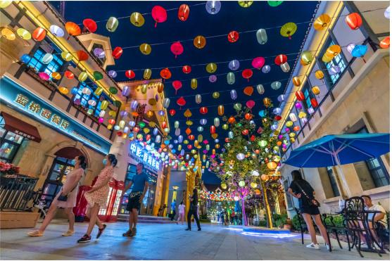 夜生活、夜经济、夜文化...那香海文旅度假小镇越夜越精彩