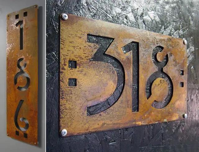 艺术与设计 - 门牌,可以如此美