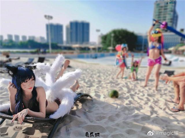 magic耀一微博图片丨英雄联盟·泳池派对·阿狸
