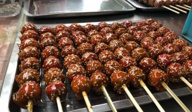 山药豆,冰糖葫芦,山东美食介绍山楂饼,山药推荐:花生五仁馅,糯米,豆沙