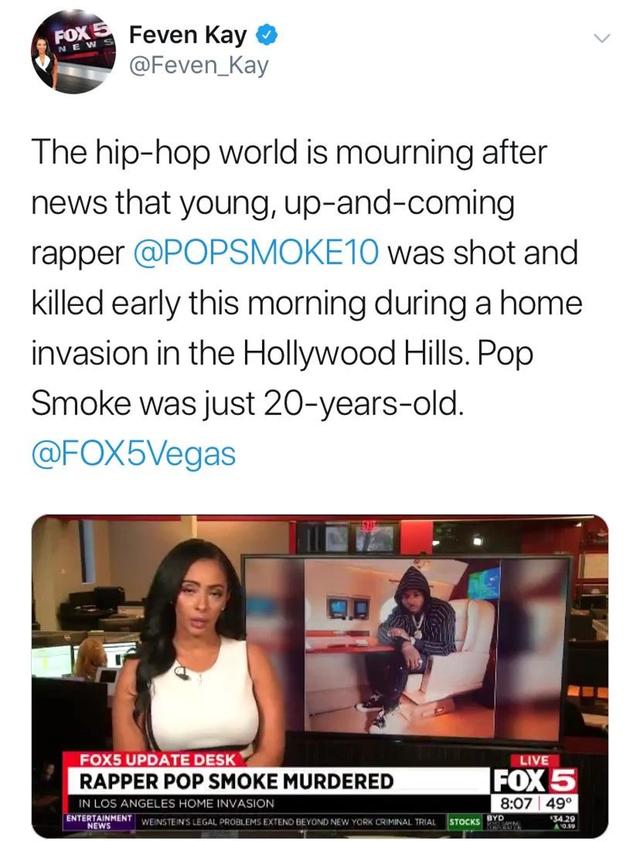 又一位20岁的美国Rapper被枪杀，这种悲剧还要来几次？