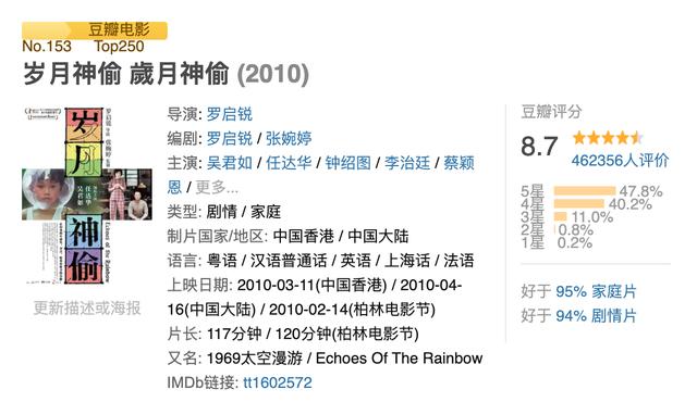 10年过去了，再没有比它更戳心的怀旧港片