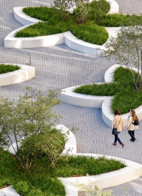 公共场所设计越来越高级感