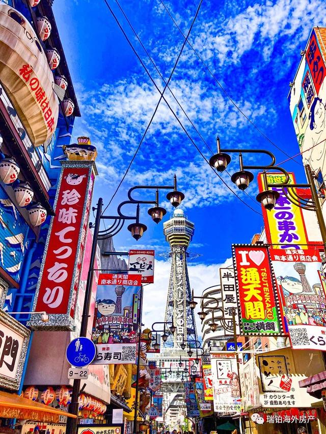 日本大阪行进了逾百年的电车 在星白房产旁慢慢流淌时光 瑞铂