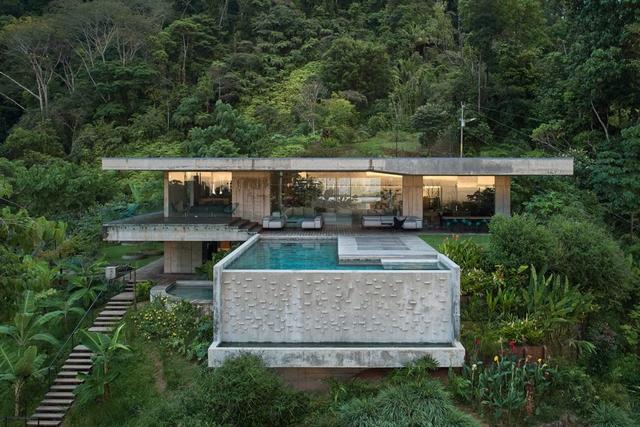 清水混凝土别墅,浑然天成返真璞