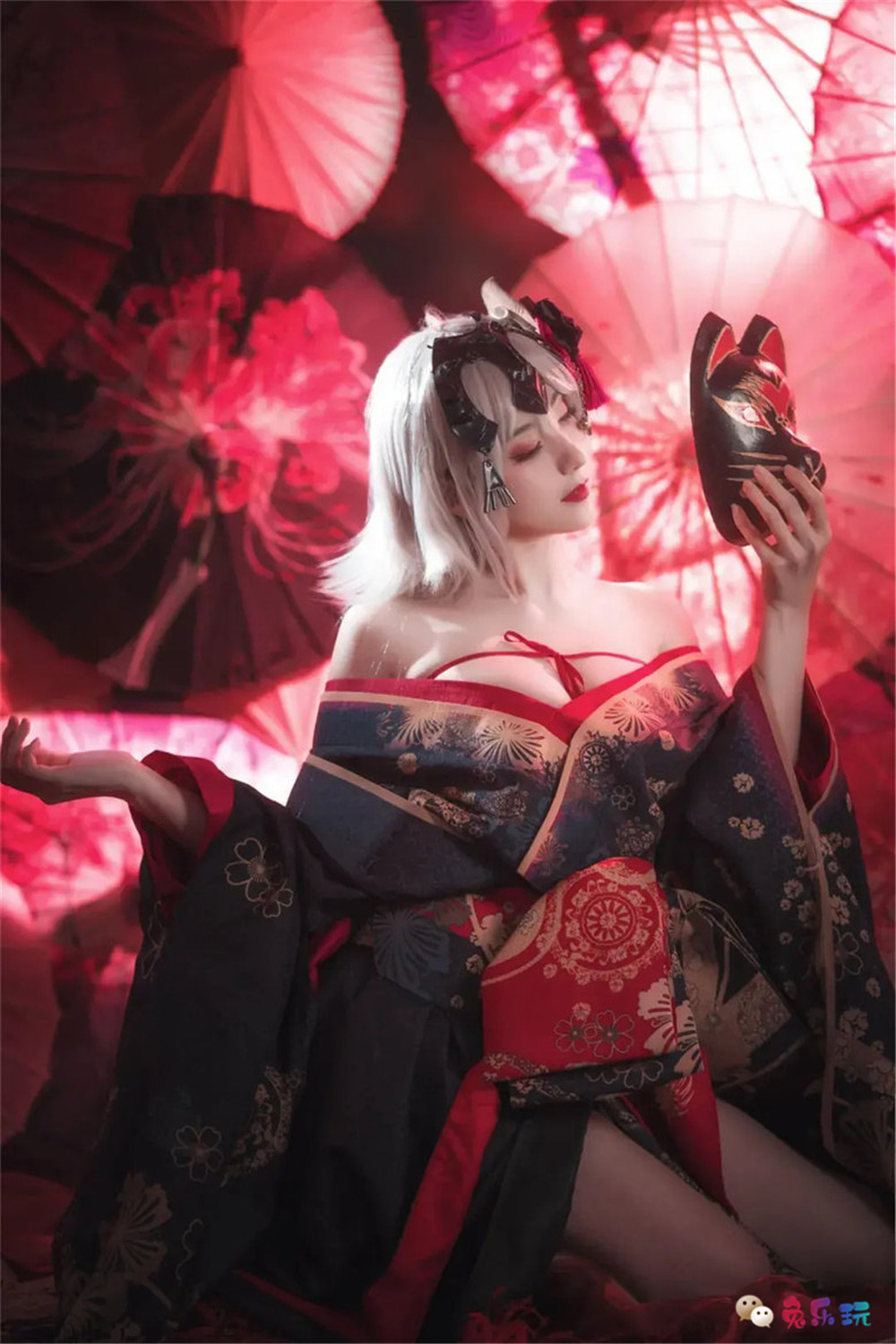 墨灼灼灼灼图包合集精选丨Fate Grand Order·黑贞·花魁