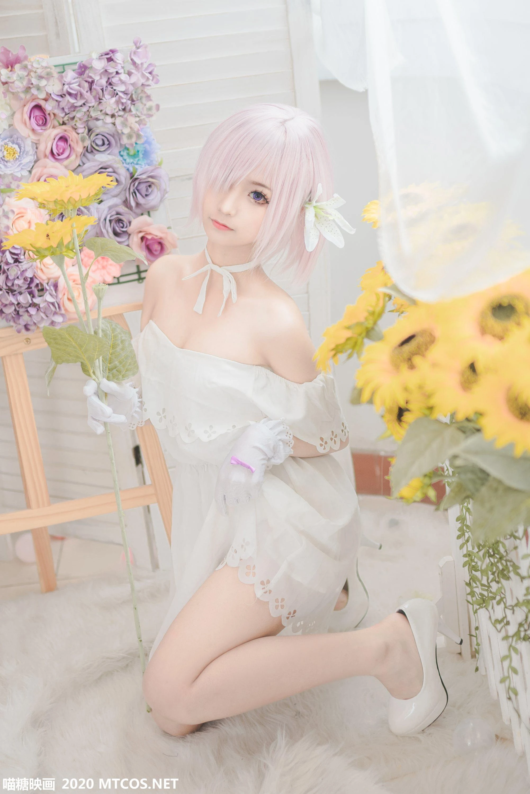 【喵糖映画系列】VOL.150 白色玛修[40p]