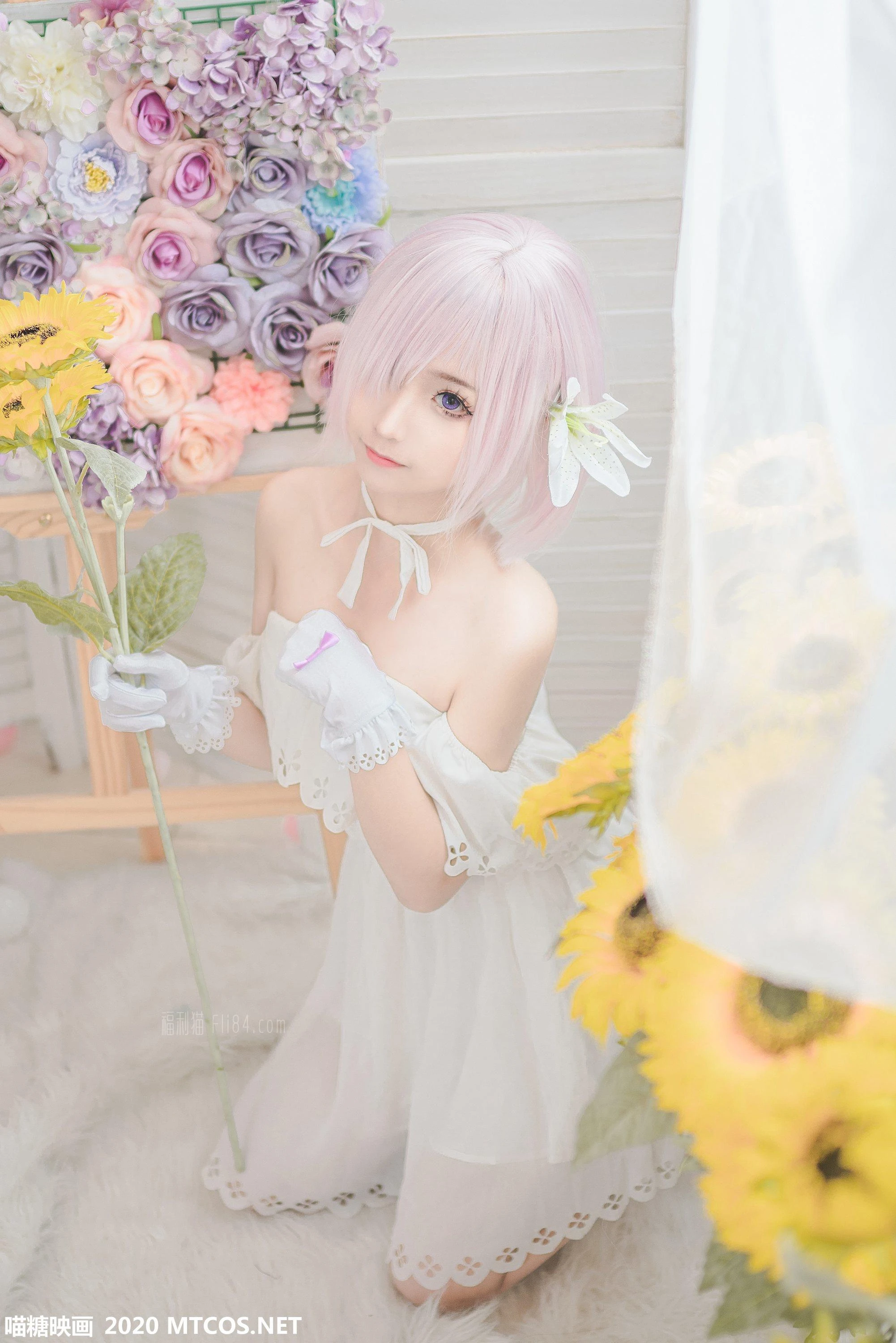 【喵糖映画系列】VOL.150 白色玛修[40p]