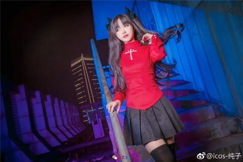 icos_纯子（纯老板X ）丨《Fate》远坂凛(2) COSPLAY 热图1