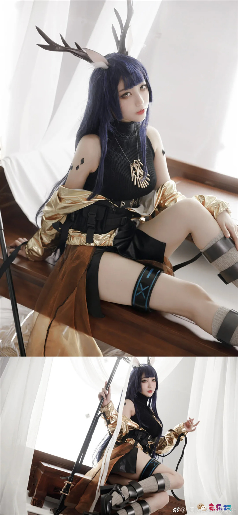 _周叽是可爱兔兔_丨《明日方舟》月禾