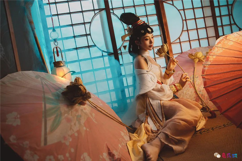 一小枝枝枝枝丨王者荣耀·大乔白蛇