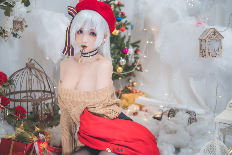 rioko凉凉子图包合集精选丨贝尔法斯特·圣诞装