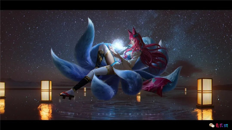 沧霁桔梗丨英雄联盟·阿狸