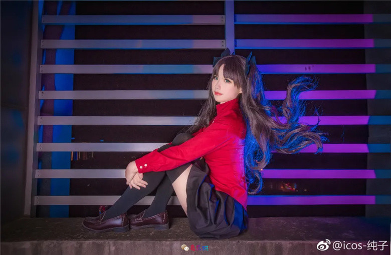 icos_纯子（纯老板X ）丨《Fate》远坂凛(2) COSPLAY 热图3