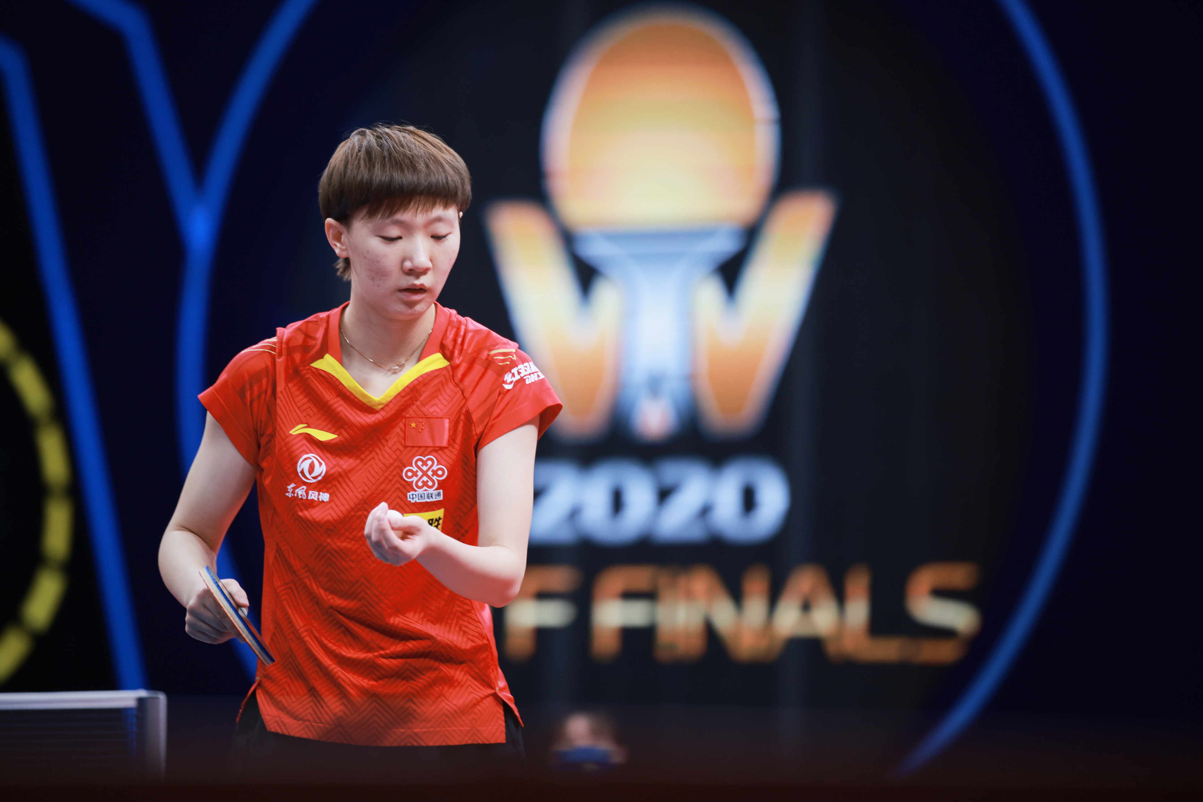 🏓澳门冠军赛女单决赛：王曼昱4-0完胜刘诗雯夺冠🏆 - 知乎