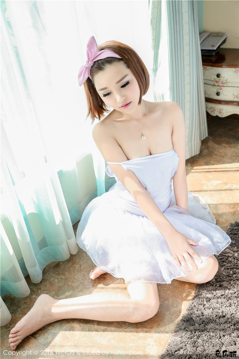 【WingS影私荟】2016.09.22 Vol.016 吉雅子美胸写真