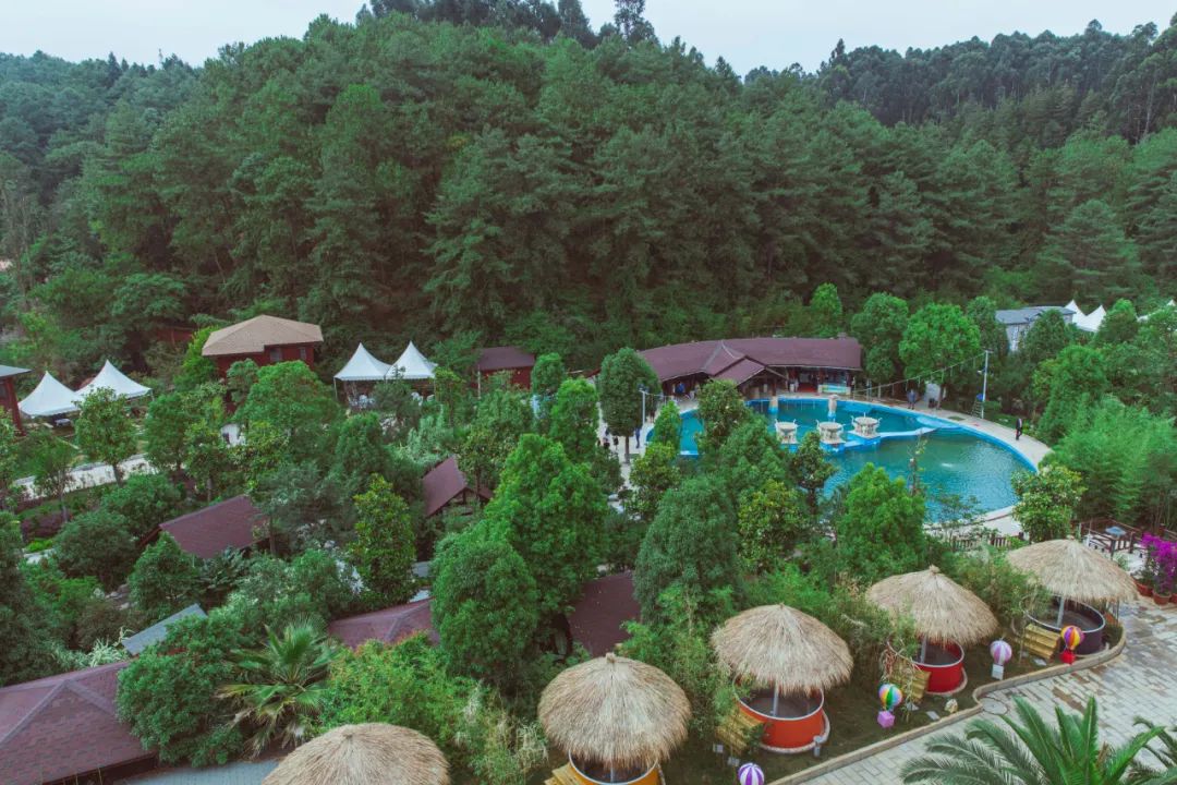 昆明市内首个"温泉房车营地",周末时光太舒适_昆明世博园游记_途牛