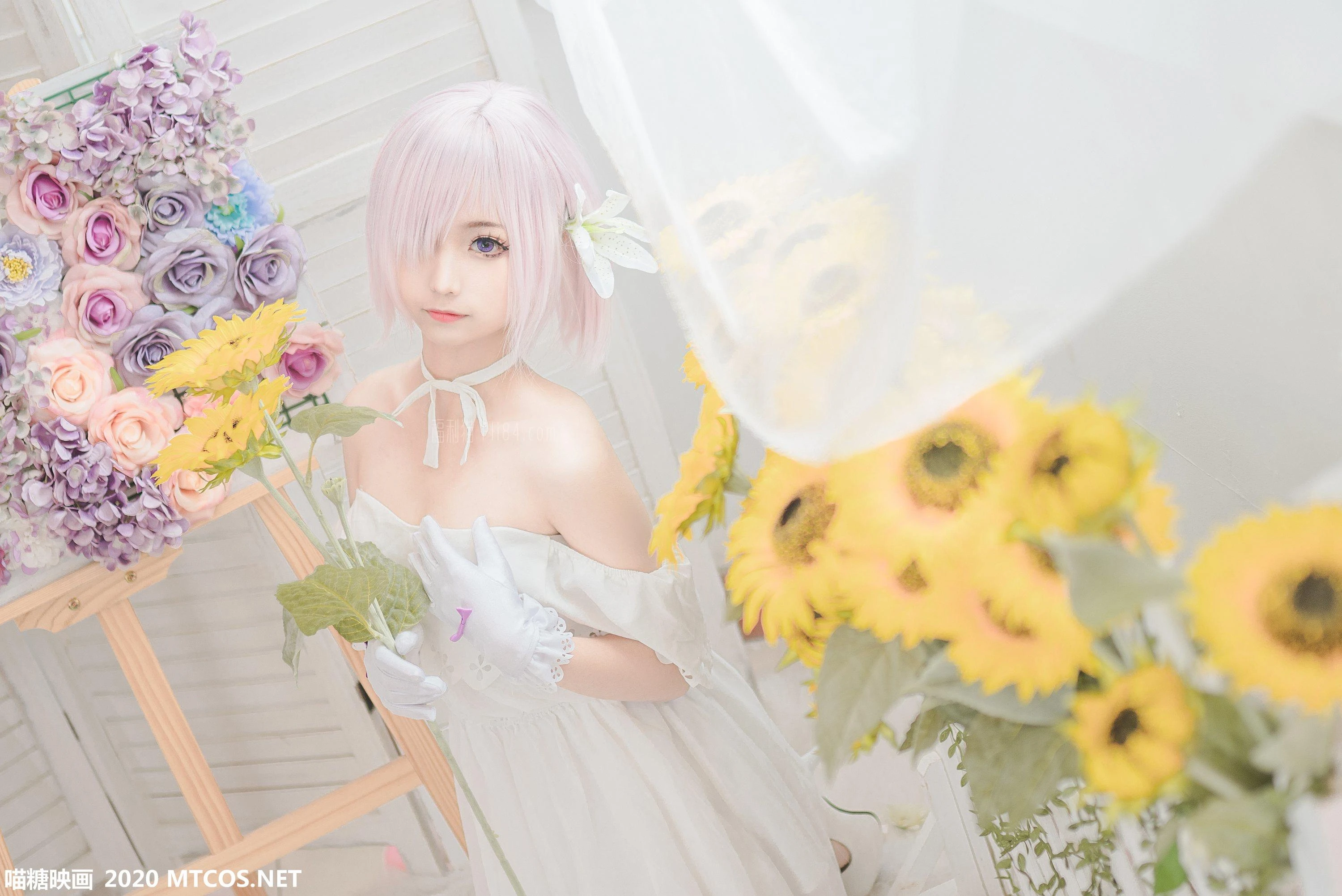 【喵糖映画系列】VOL.150 白色玛修[40p]