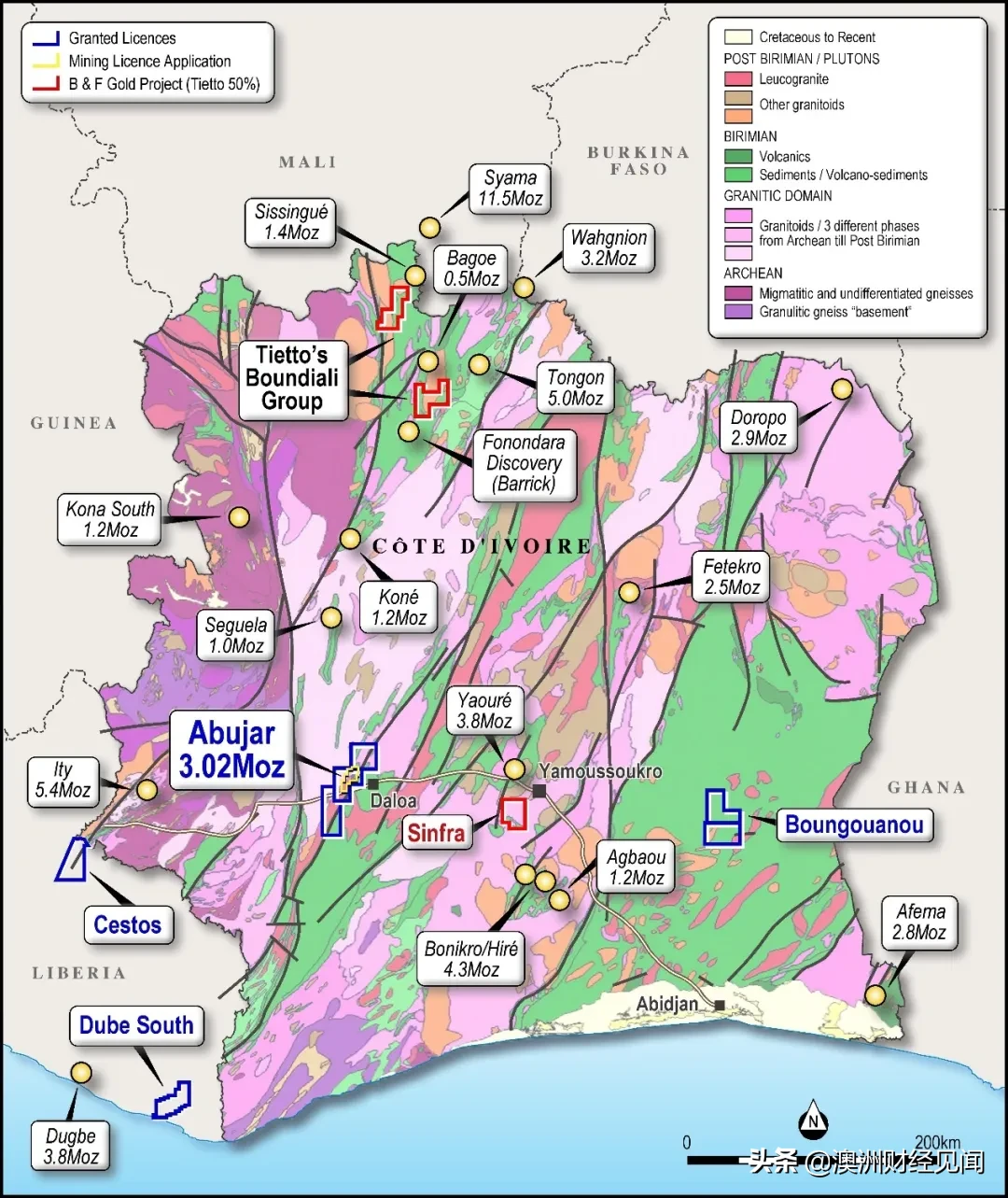 铁拓（TIE）阿布贾金矿资源量增长40%至300万盎司金金属量