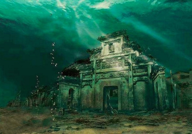 曾经一座美丽的城市,如今长眠水下,却成就了一个罕见的人间胜景 曾经一座美丽的城市,如今长眠水下,却成就了一个罕见的人间胜景