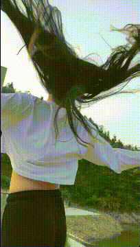 笑到肚子疼的GIF:你这么对新娘子开玩笑,迟早有一天坟头会长草的