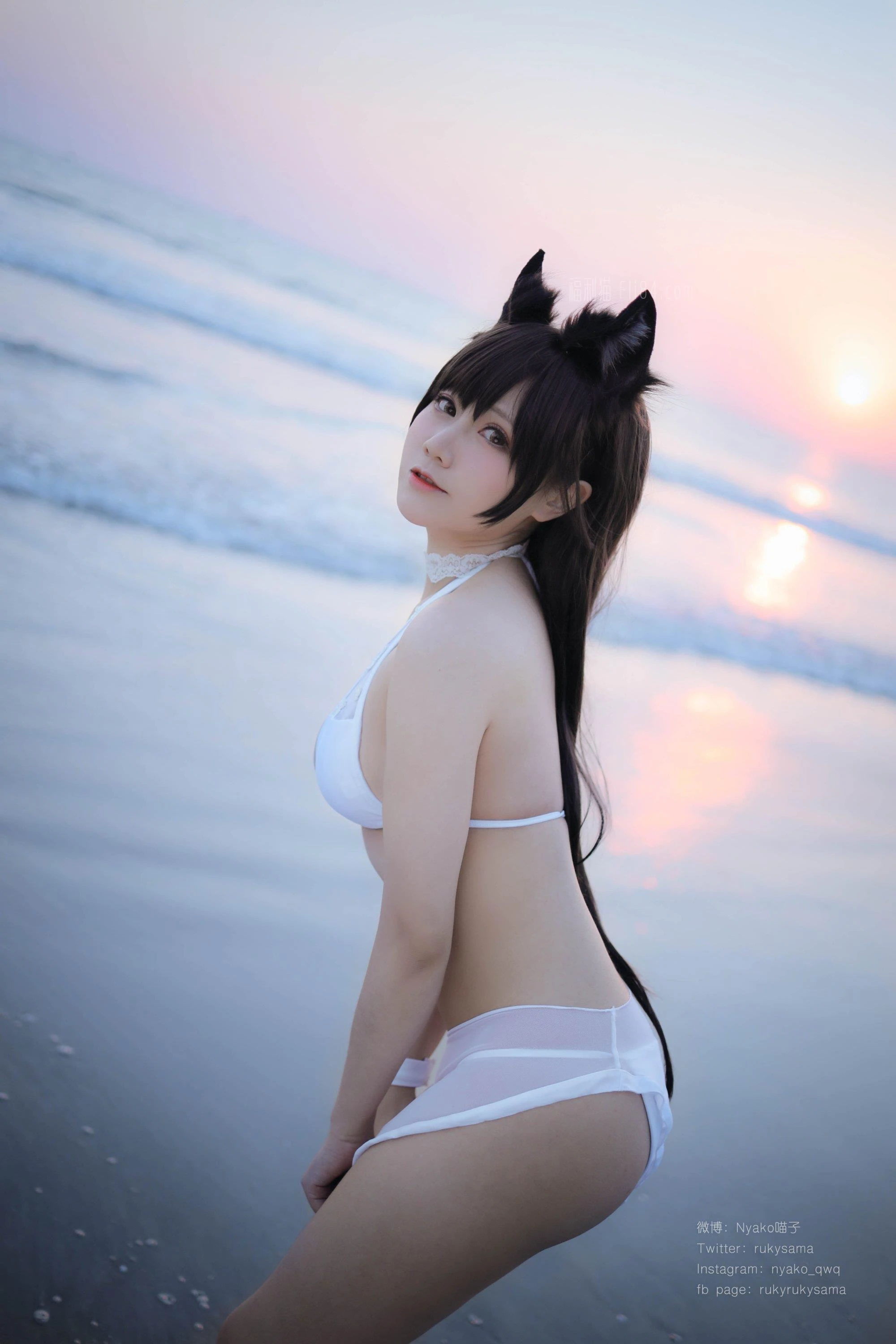 NAYAKO喵子《爱宕泳装》[28p]