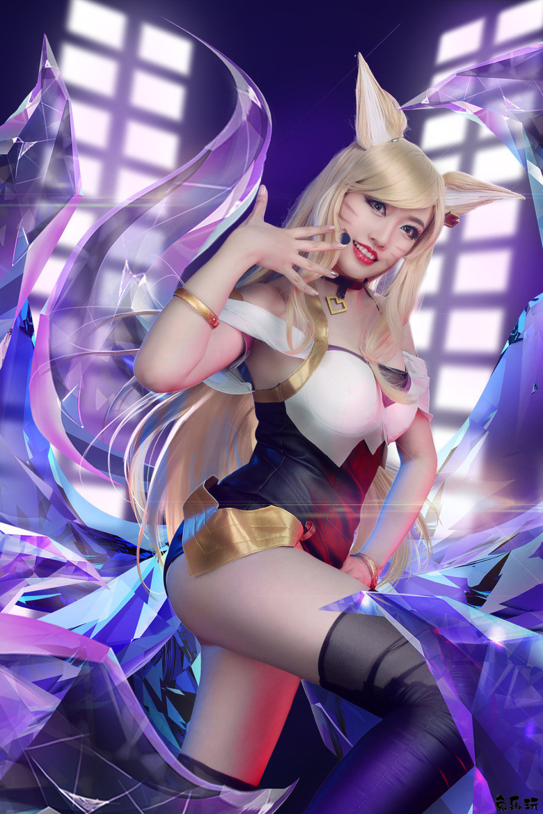 【cosplay】Luna娘娘丨LOL英雄联盟·KDA女团阿狸