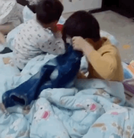搞笑GIF图片：事实证明，适当的摩擦才能更快的进入状态