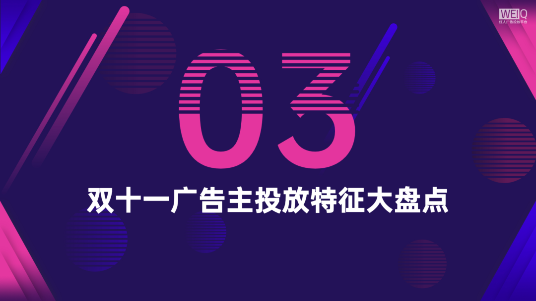 020年双十一广告主红人投放盘点及营销分析报告"