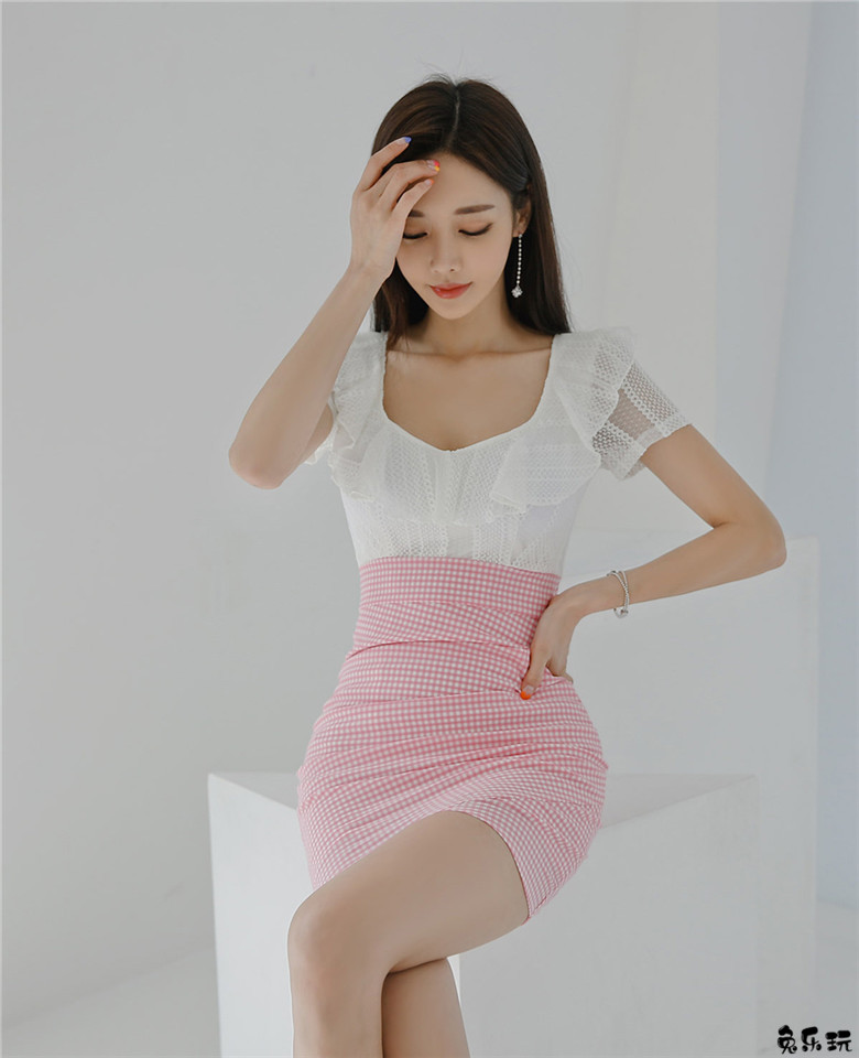 孙允珠：芙蓉春桃醉香曼妙采撷古典裙